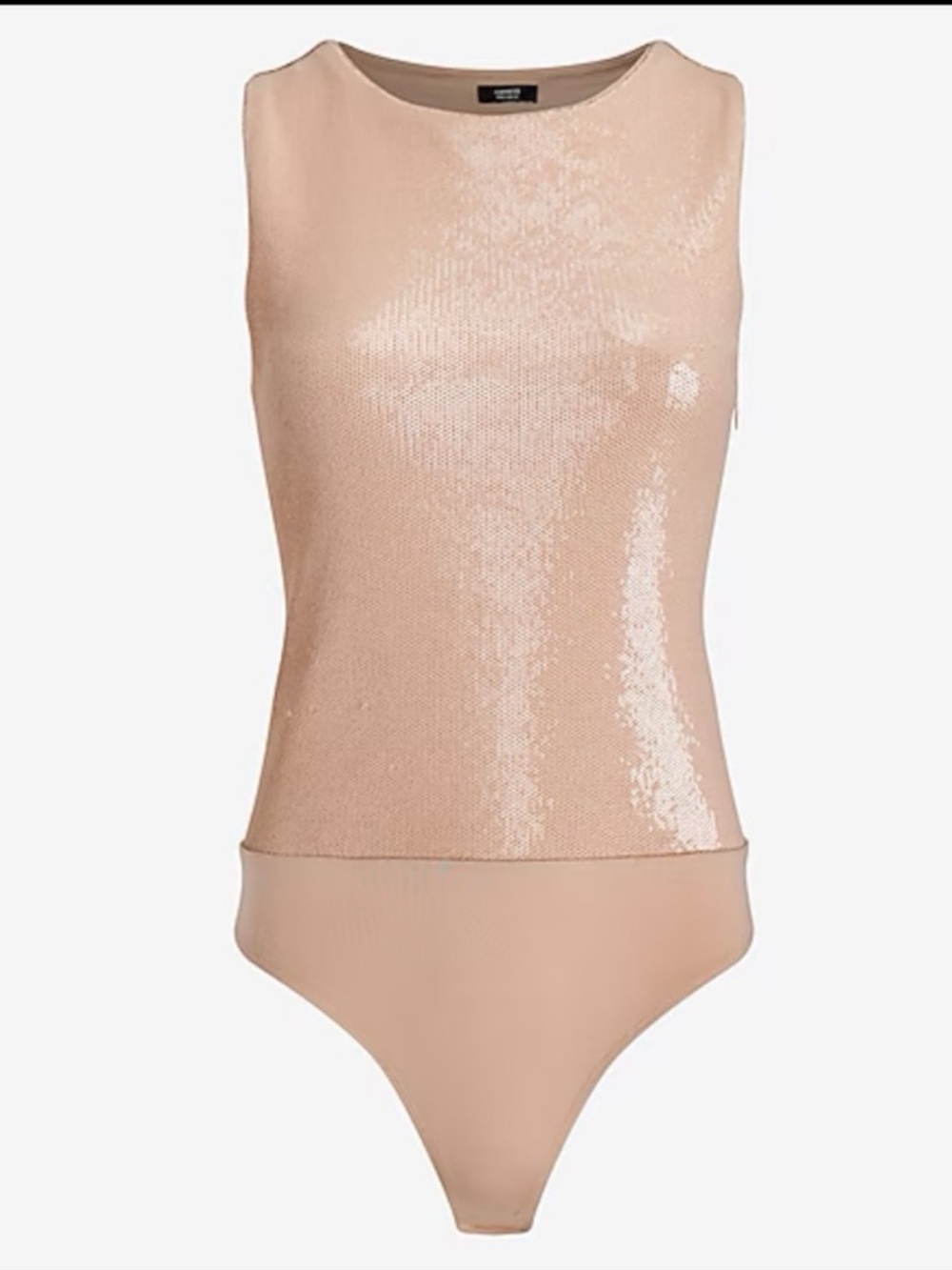 NWOT Express Body Contour Sequin Bodysuit